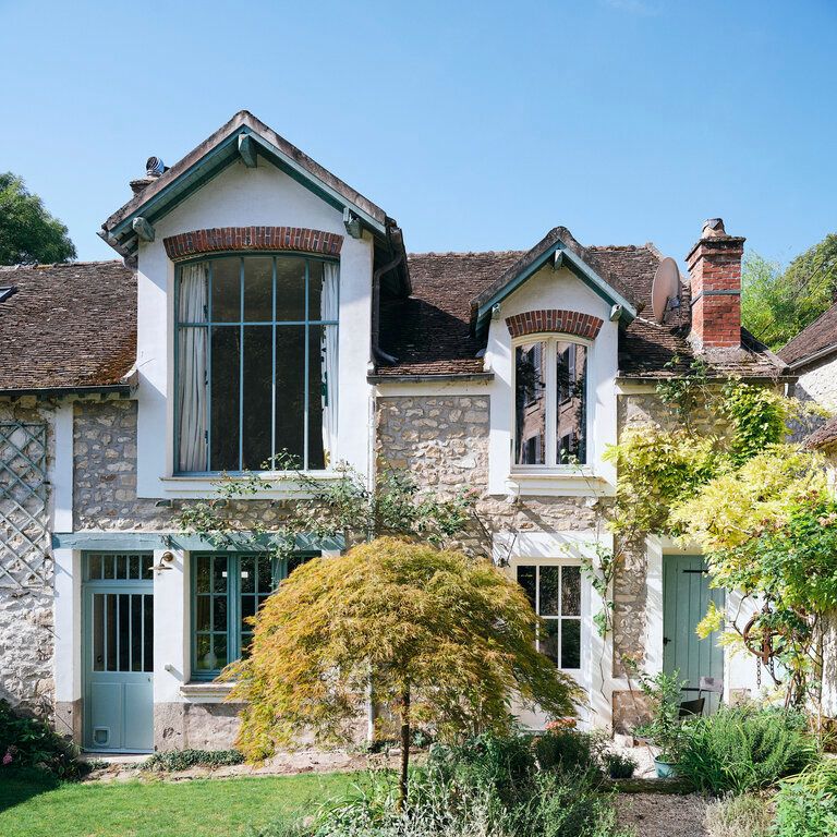 Outside Paris, a Stone Cottage Helped This Designer Through Divorce