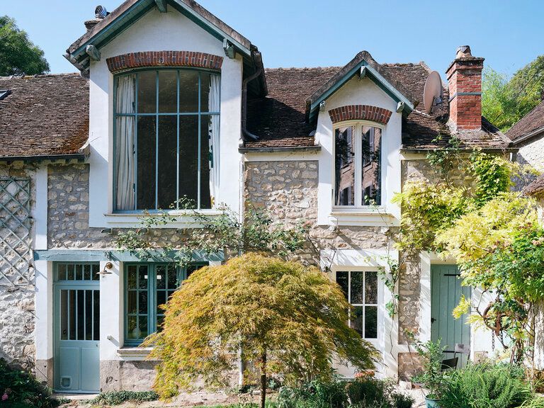 Outside Paris, a Stone Cottage Helped This Designer Through Divorce