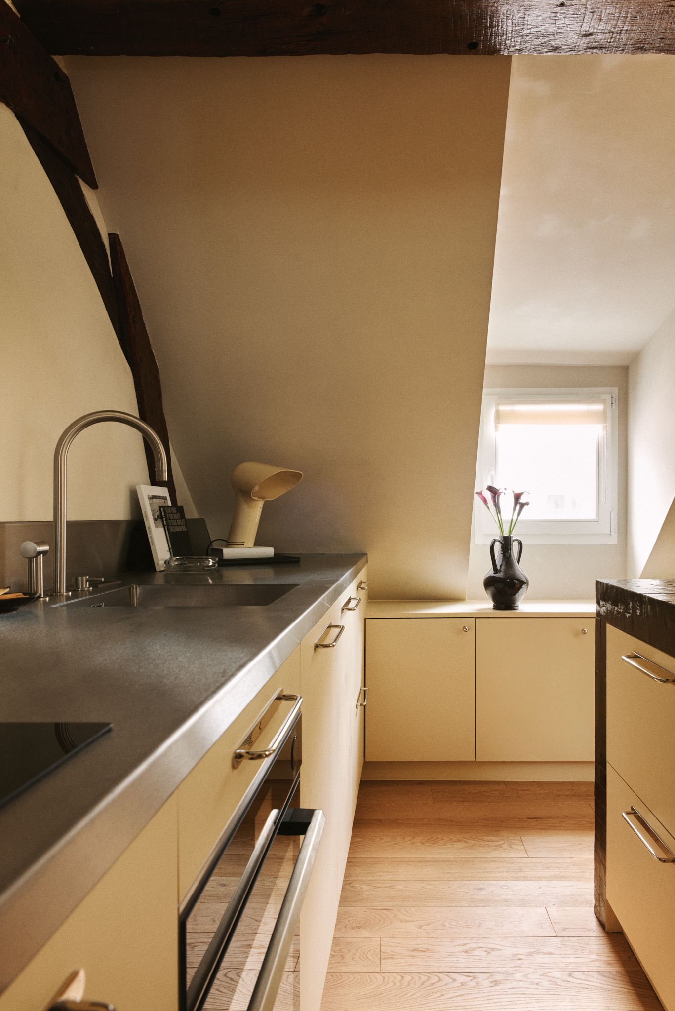 Image may contain Sink Sink Faucet Indoors Interior Design and Kitchen