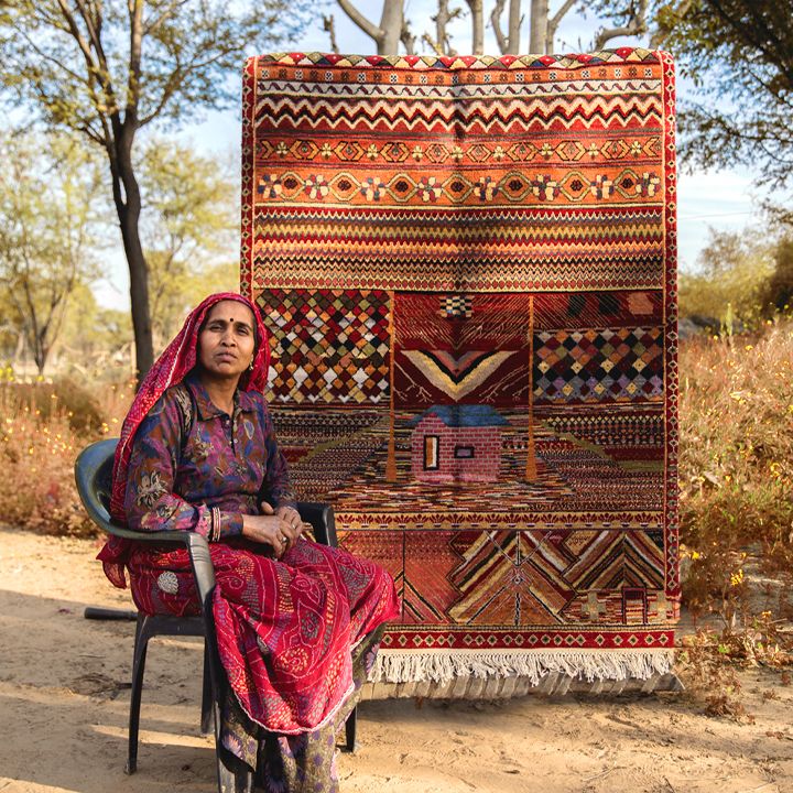 For Jaipur Living’s Weavers, Manchaha Is a Chance to Let Their Imaginations Run Free